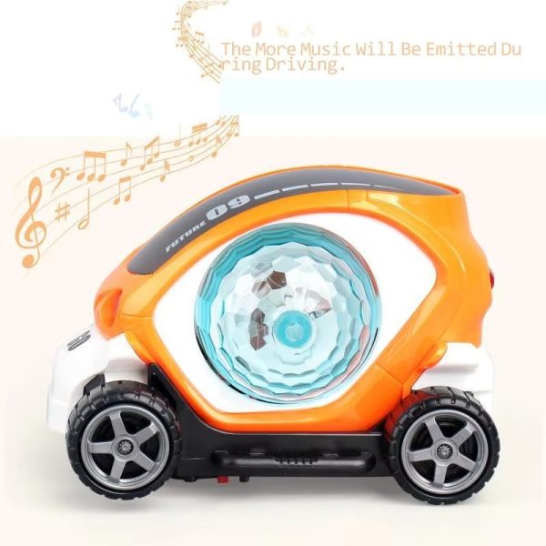 Musical Stunt Car Toys For Kids