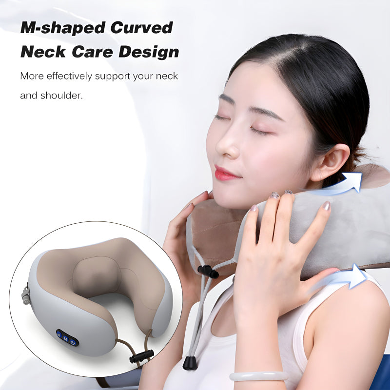 Cervical Vertebra Electric U-Shaped Massage Pillow