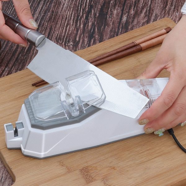 USB Rechargeable Electric Knife Scissor Sharpener