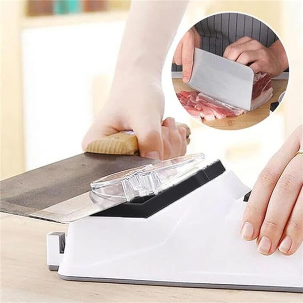 USB Rechargeable Electric Knife Scissor Sharpener