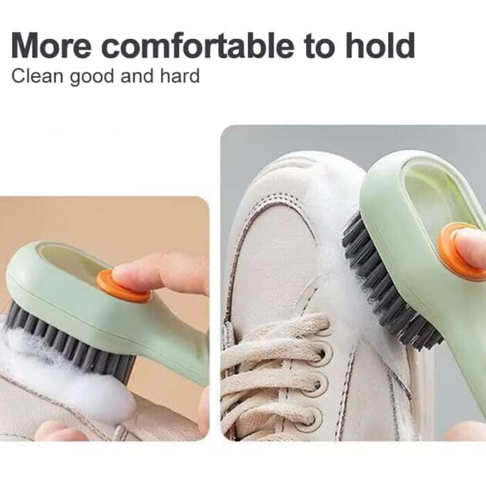 Shoes soft bristles cleaning brush