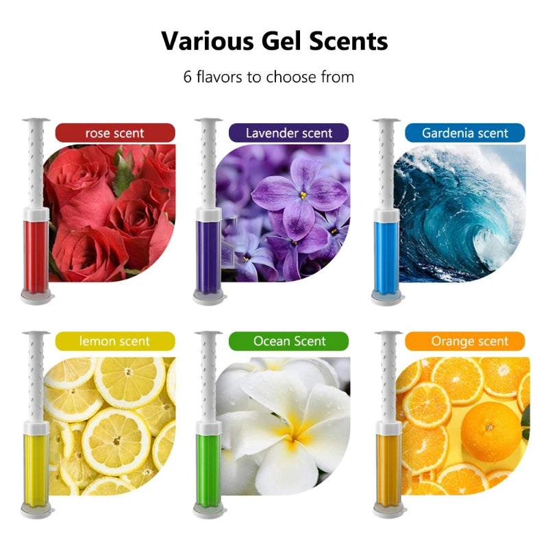 Aromatic Toilet Cleaning Gel Stamps