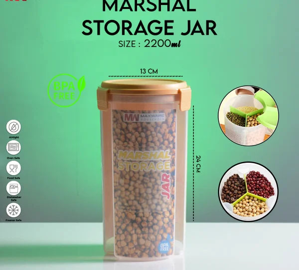 3 In 1 Storage Jar