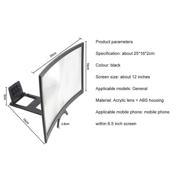 Mobile Phone Screen Magnifier