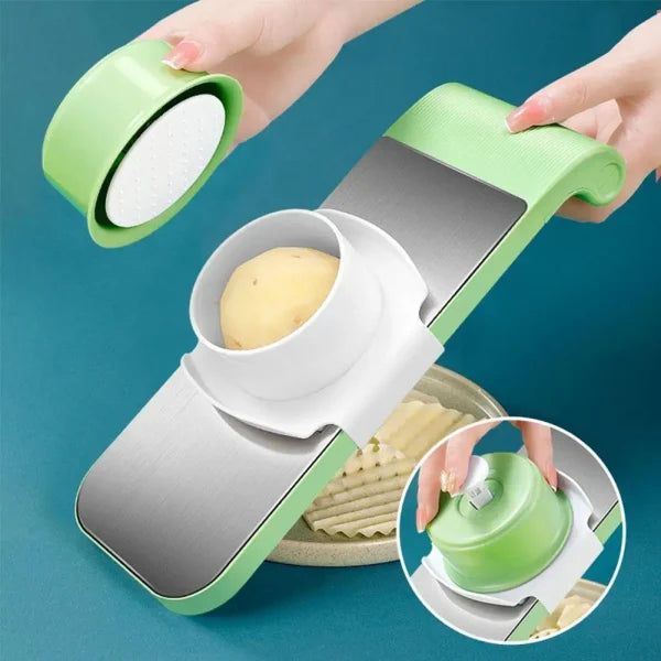 Multi Functional Manual Vegetable Slicer Shredders Grater Chopper