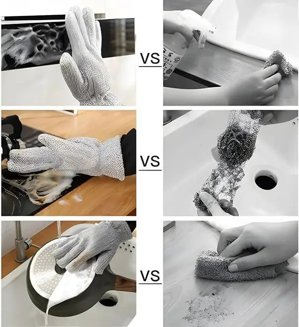 Multipurpose Wire Dishwashing Gloves