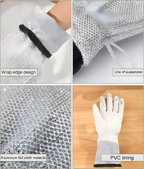 Multipurpose Wire Dishwashing Gloves