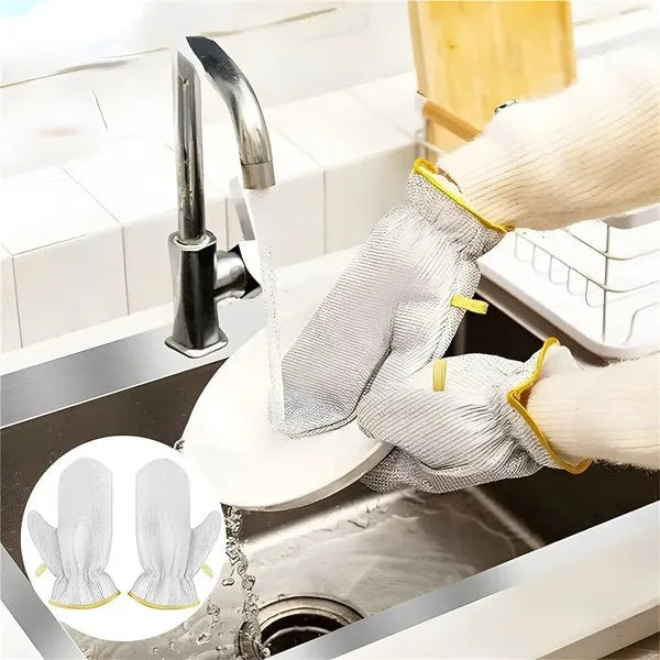 Multipurpose Wire Dishwashing Gloves