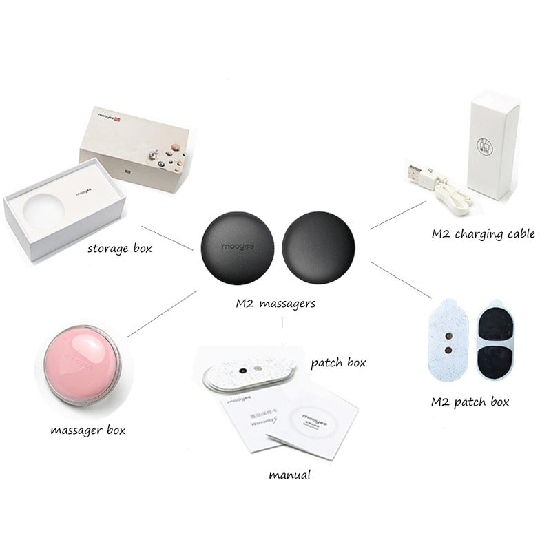 Mooyee M2 Smart Relaxer Wireless Smart Bluetooth Back Mini Massager