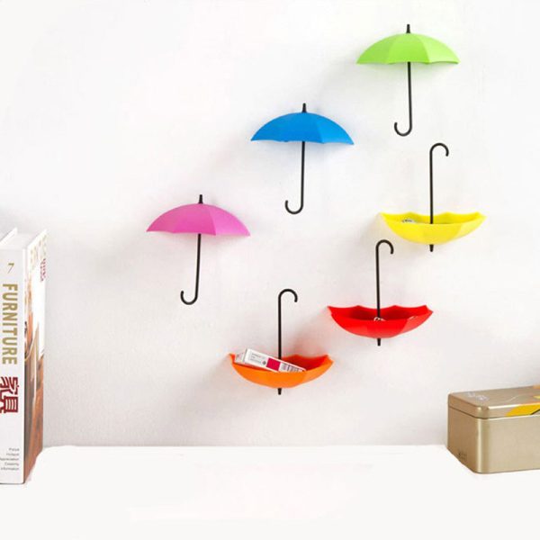 Umbrella Hooks Key Holder