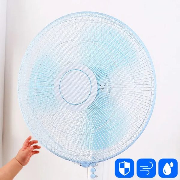 Pedestal Fan Cover Net For Kids Safety