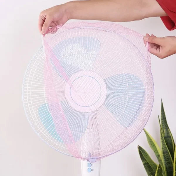 Pedestal Fan Cover Net For Kids Safety