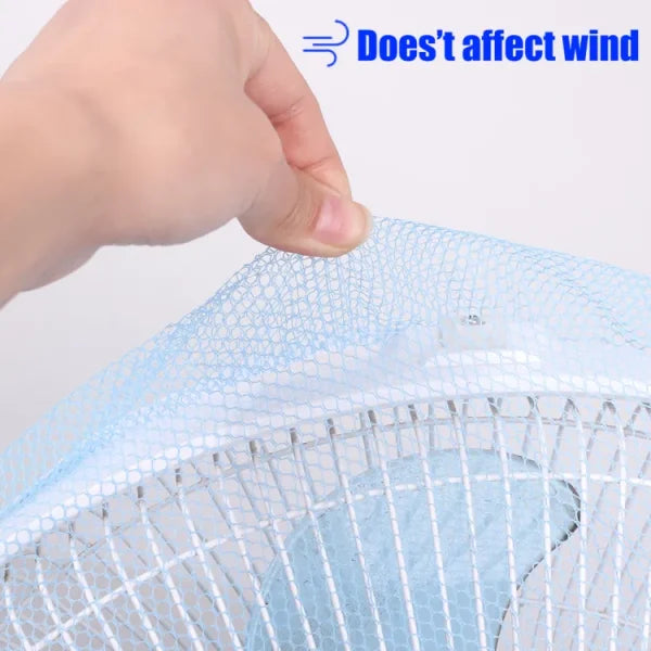 Pedestal Fan Cover Net For Kids Safety