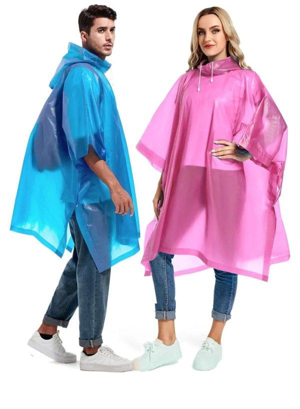 Reusable Rain Ponchos