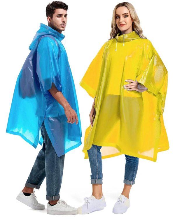 Reusable Rain Ponchos