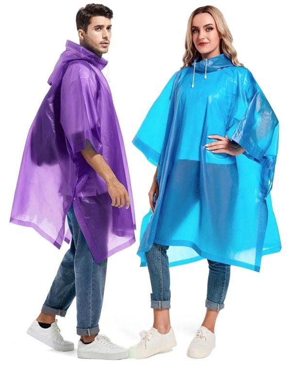 Reusable Rain Ponchos