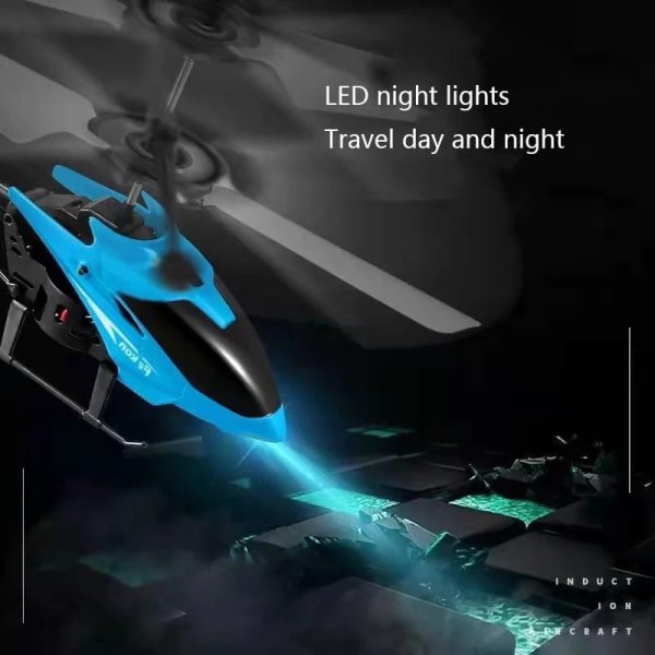 Rechargeable Flying Helicopter With Lights