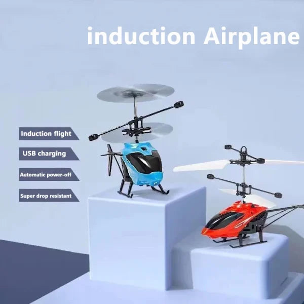 Rechargeable Flying Helicopter With Lights