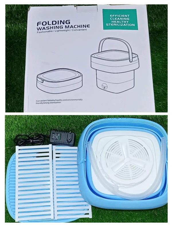 Semi-Automatic Foldable Washing Machine