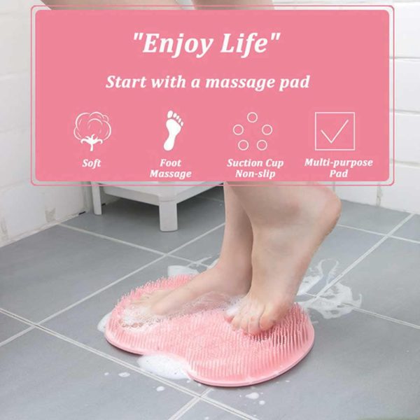 Shower Foot & Back Scrubber Mat