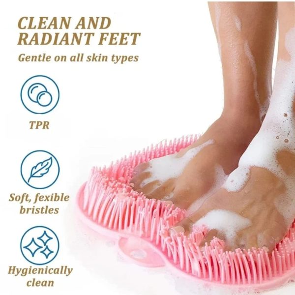 Shower Foot & Back Scrubber Mat