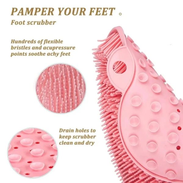 Shower Foot & Back Scrubber Mat