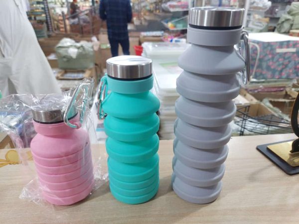 Silicone Foldable Water Bottle