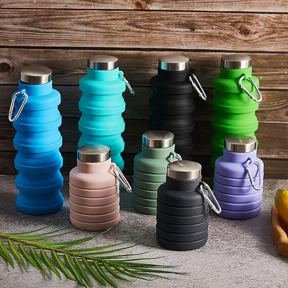 Silicone Foldable Water Bottle