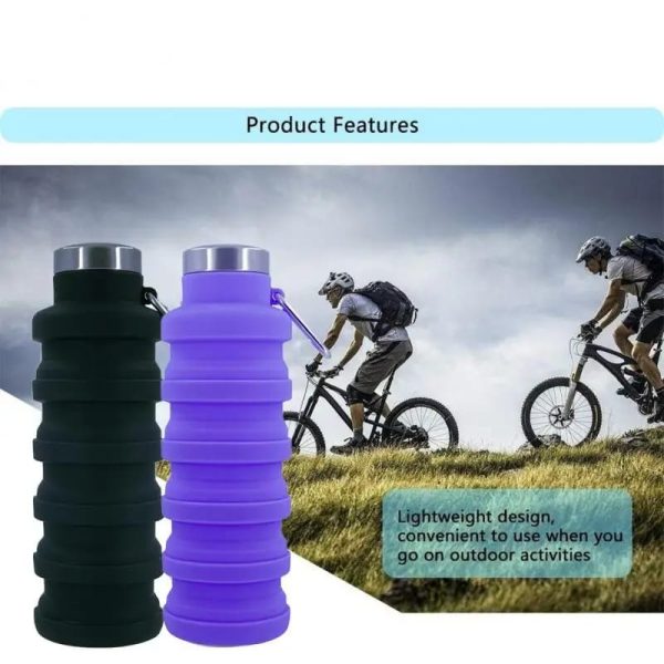 Silicone Foldable Water Bottle