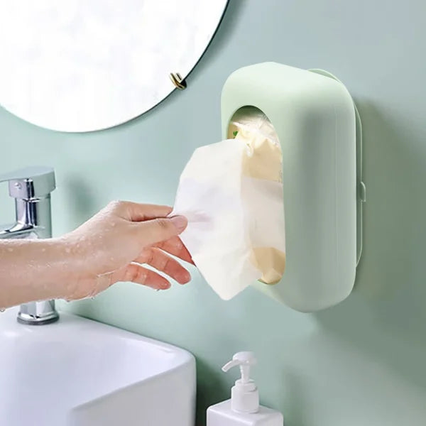 Silicone Suction Tissue Holder Box