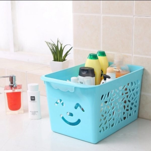 Multipurpose Smile Basket Storage Organizer