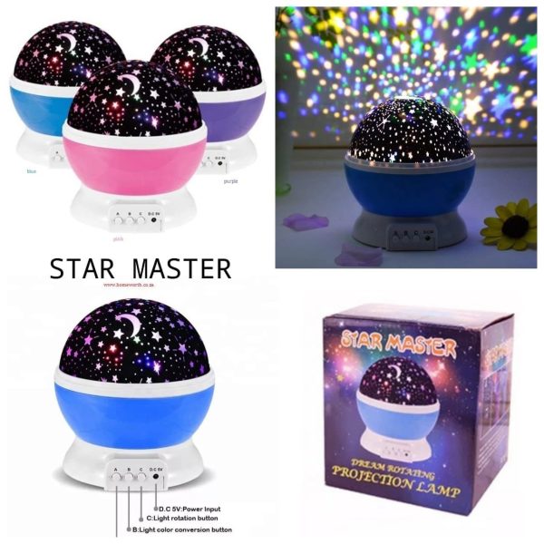 Star Master Children Projector Starry Sky Lamp