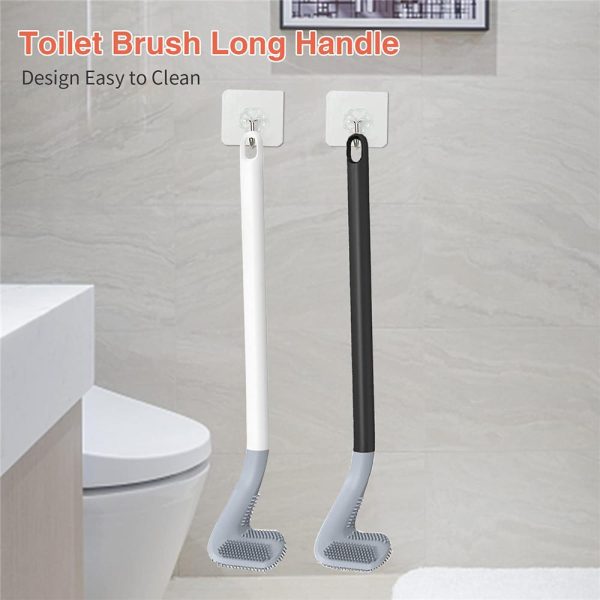 360 Golf Flexible Silicone Rubber Toilet Brush