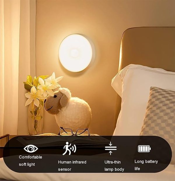 USB Rechargeable Motion Sensor Night Light