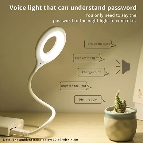 Smart Voice Control USB Talking Light