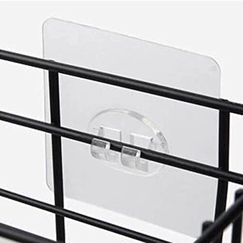 Wall Mount Metal Bathroom & Kitchen Rack Storage Shelves