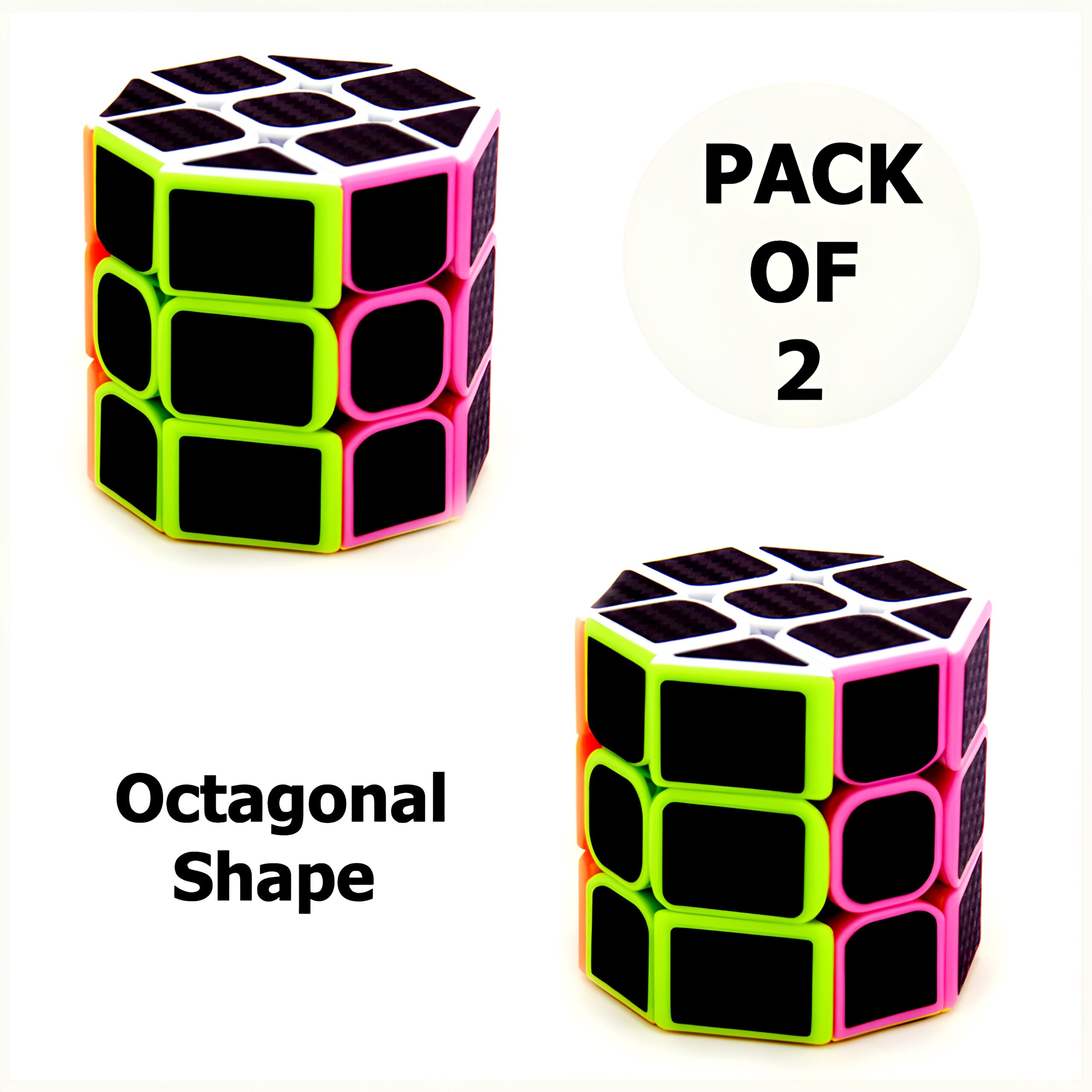 Octagonal Shaped Puzzle Cube Toy